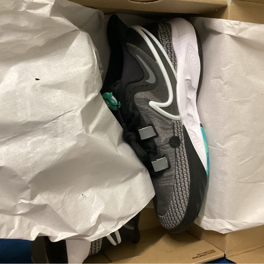 Nike Kyrie 8 Black and White Sneakers
